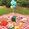 Copritavola usa e getta per feste Tovaglia a quadretti Impermeabile a scacchi da esterno per picnic Campeggio Barbecue Feste
