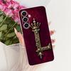 For Samsung Galaxy S23 FE Case S23 Plus Cute Crown Letters Cover Soft Slim Phone Case For Samsung S23 Ultra S 23 S23+ Funda Bags