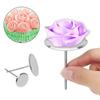 5Pcs Cake Flower Nail and Flower Lifters Cake Decorating Tool Cake Flower Nail Lifters Kit Icing Flowers Decoration Baking Tool