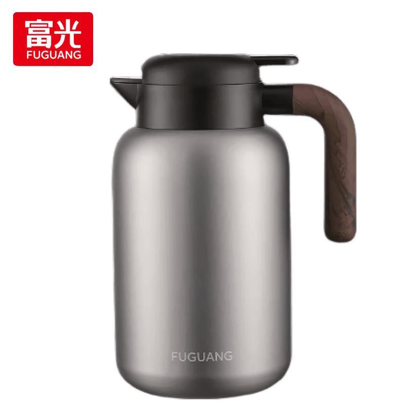 FUGUANG 316L Stainless Steel Insulated Thermos Pot with Tea Infuser