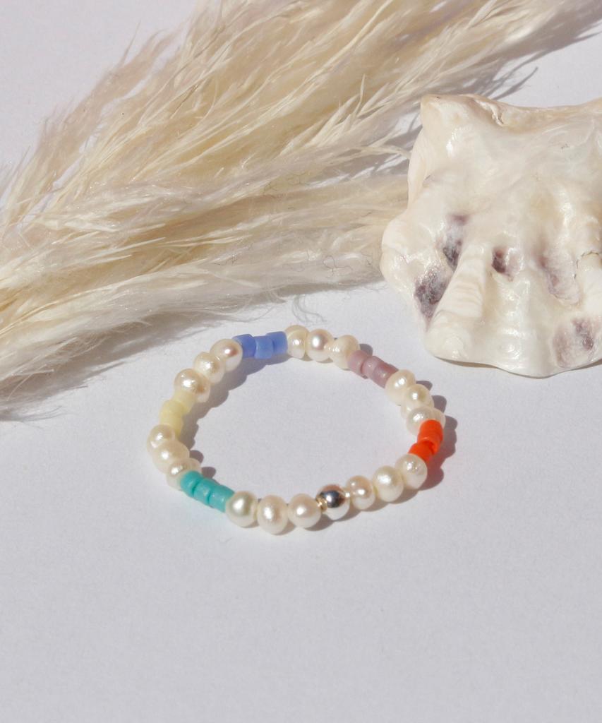 47Bag 925 Imperfect Freshwater Pearl Bead Ring Chichi