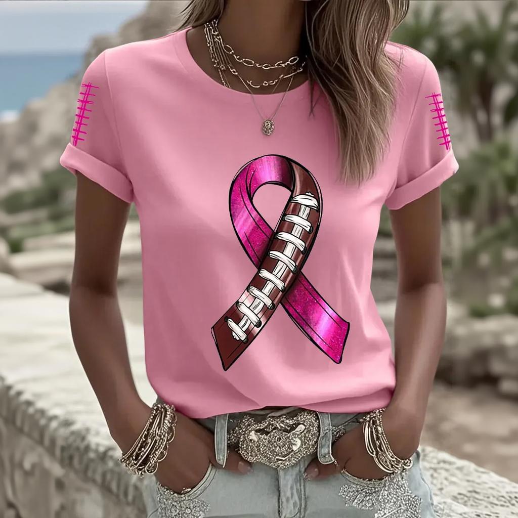 Shirts for Women Awareness Shirt Support Gift Casual Top
