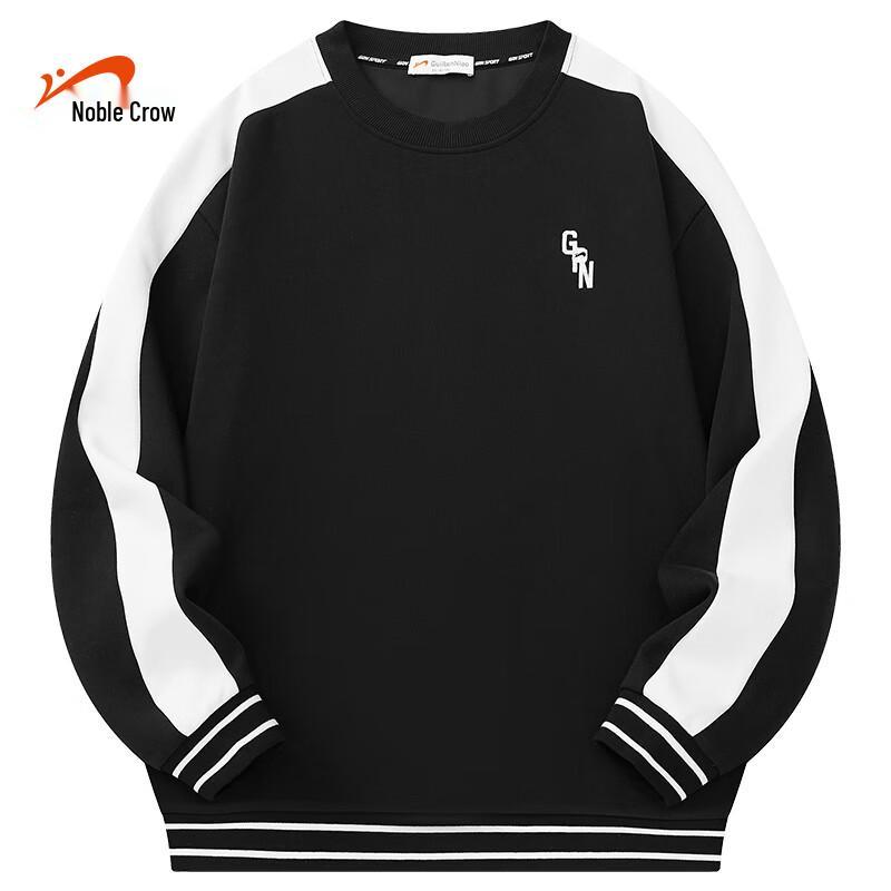 

Guirenniao Unisex Color Block Cotton Blend Crewneck Sweatshirt XL