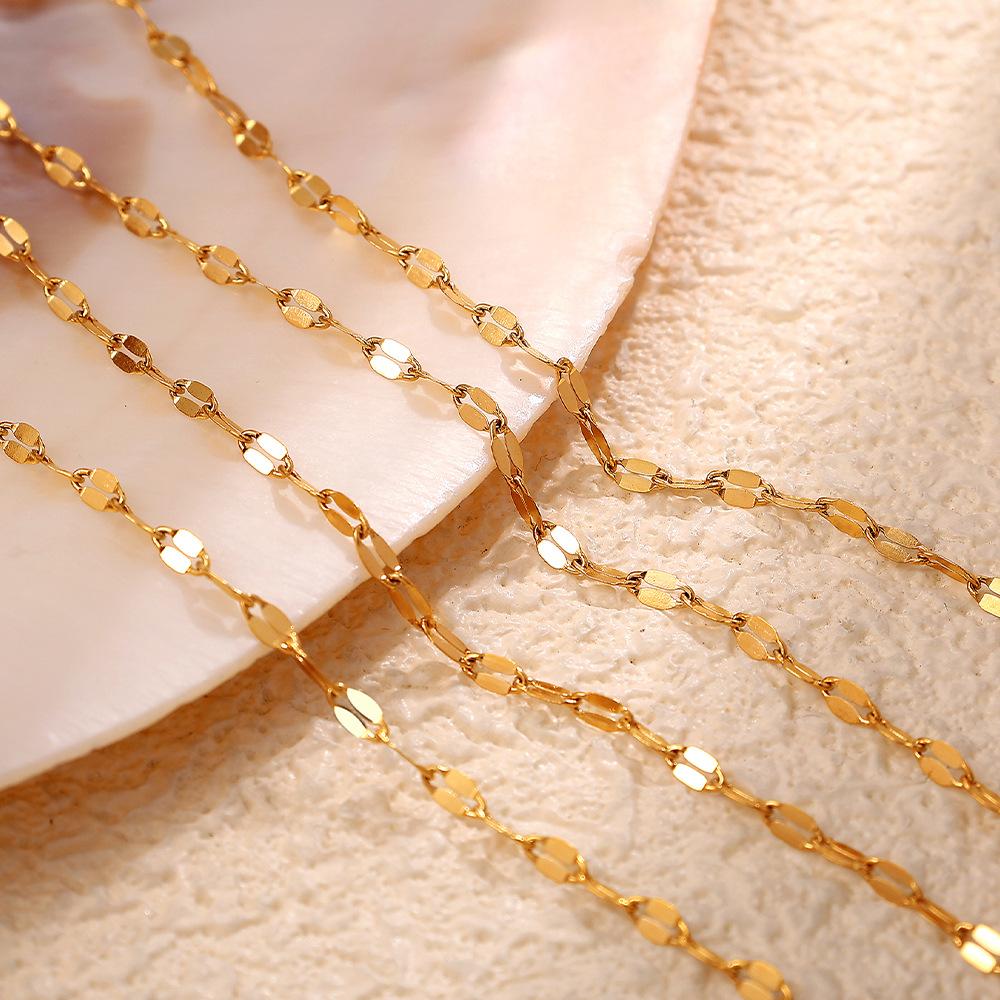Liebe Asymmetrische Schlüsselbein Kette Liebe Titan Stahl Halskette Damen Ewige Romantische Trend Halskette