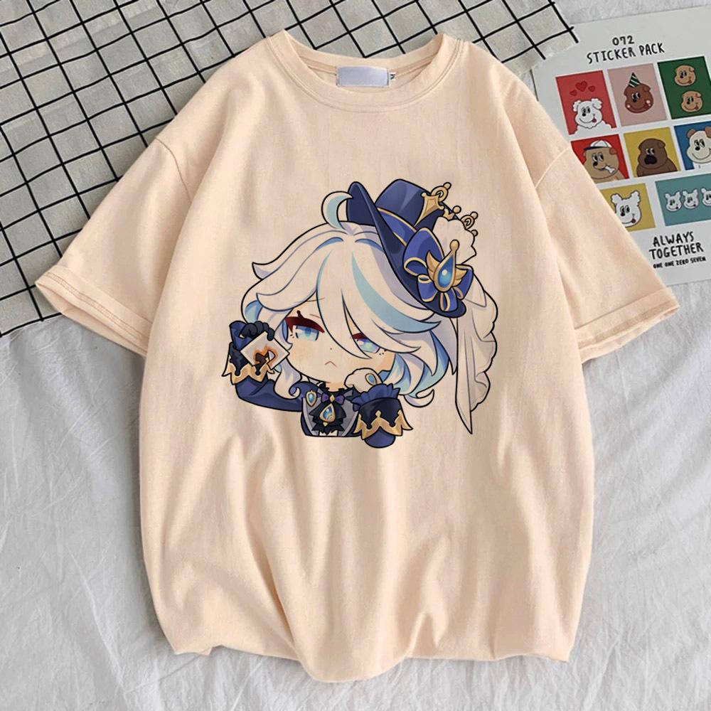 

Genshin Impact teen Digital Y2k korean clothes Classic Psychedelic t-shirt 2000s Vintage Pop Culture Psychedelic aesthetic Y2k 4XL