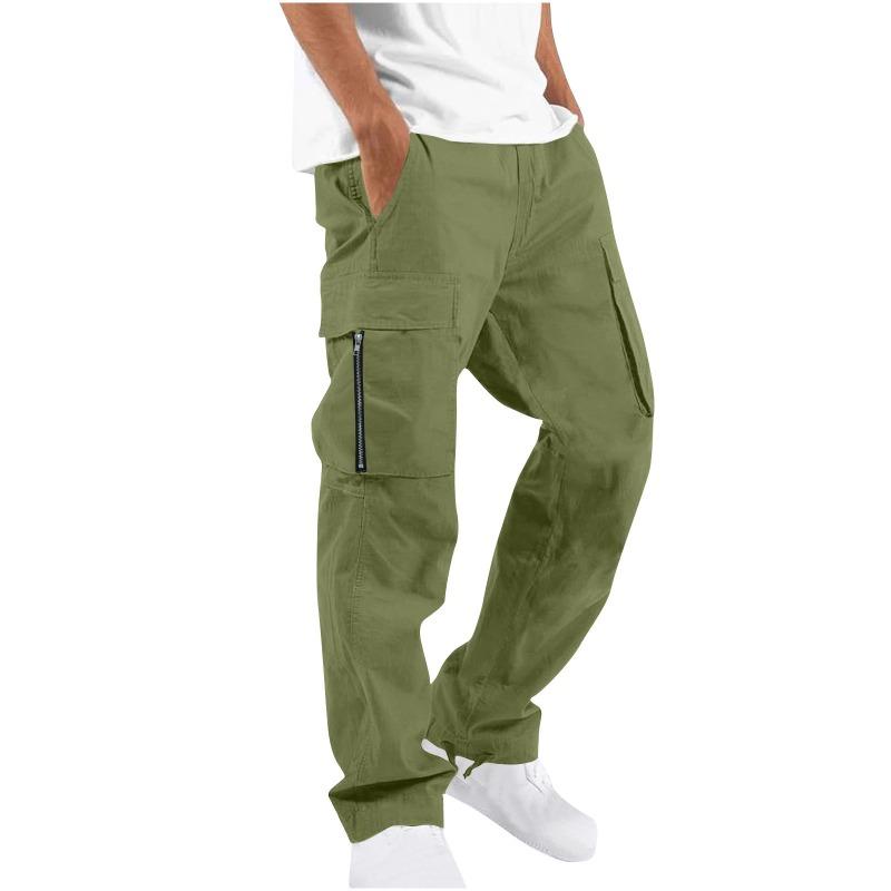 Men's Cargo Style Cargo Roll - Up Trousers