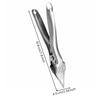 Stainless Steel Shell Opener with Hanging Hole Multifunctional Seafood Opening