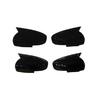 Car  Rearview Side Mirror Cover Fit For  Suzuki Swift 2018    - 2025   Wing Cap Rear View Case Trim Carbon Fiber