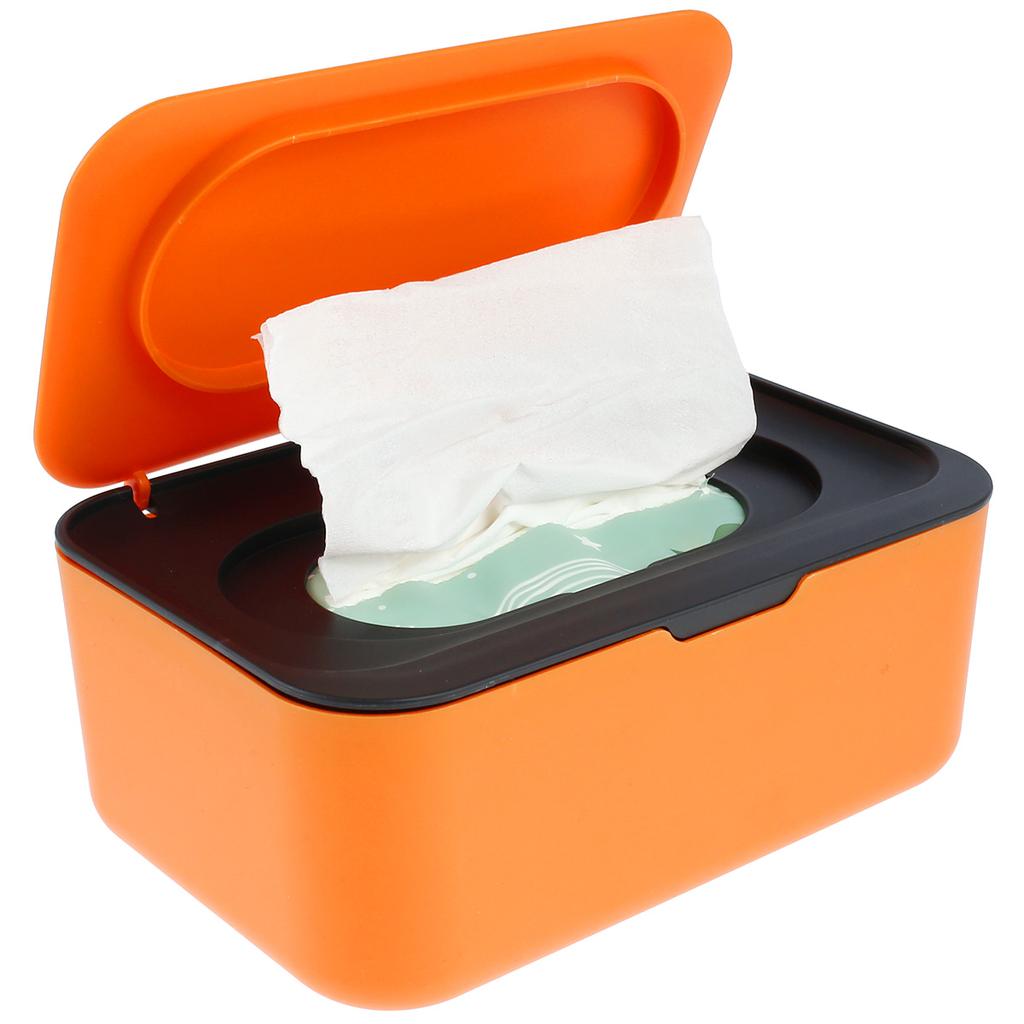 1/2Pc Wipes Dispenser Baby Wipe Holder with Lid Refillable Wet Tissue Container Dustproof Large Capacity Sealing Container Cases
