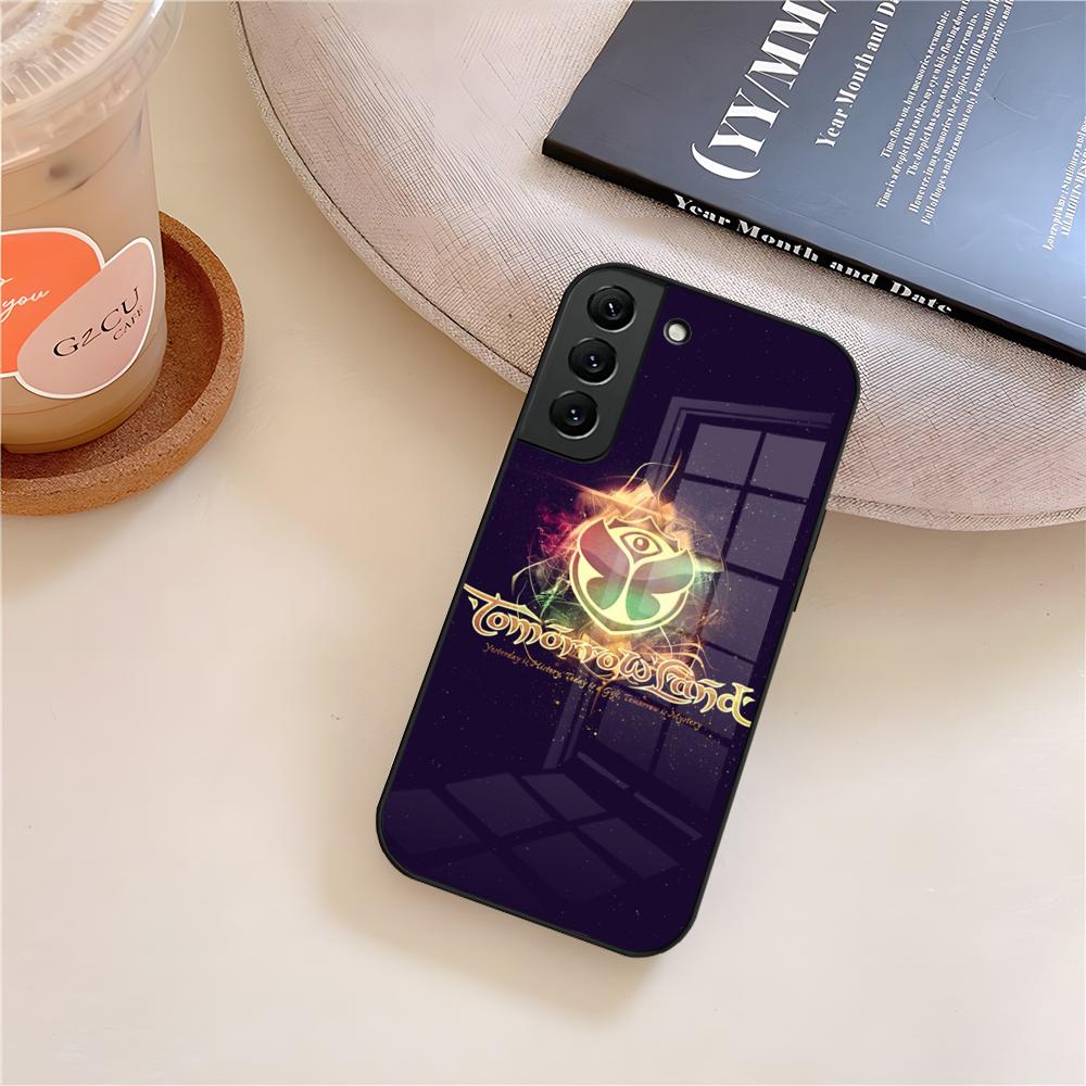 

TomorrowlandES Phone Case Glass For Samsung Galaxy S26 S25 S21 S22 S24 S23 S20 Ultra Fe Plus A16 A24 A55 A53 Coque Galaxy S21 Ultra 5G