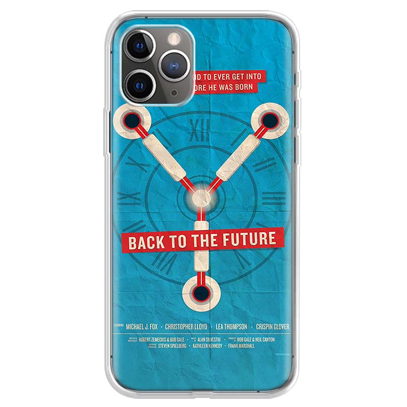Classic Movie Back To The Future Vintage Phone Case For Apple iPhone 11 13 14 15 16 12 Pro Max 16E SE X XR XS 7 8 Plus Pattern S