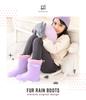 Snow boots for completely rain cold weather 24cm [Arisana] kids, girls, waterproof, waterproof, boots, boots, boots, lavender,