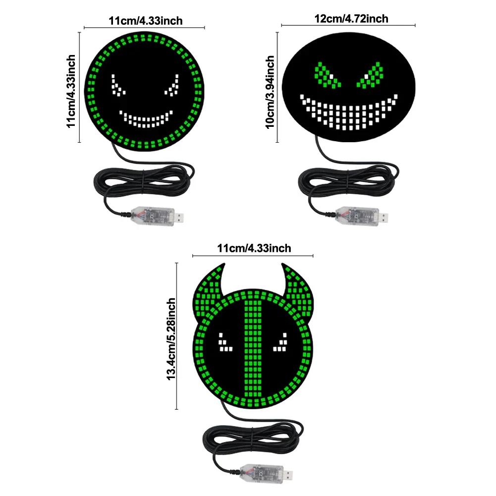 Teufelsauge Auto LED Dekolicht Heckscheibenwarnleuchte Teufelsauge Atmosphärenlicht Autodekorationszubehör