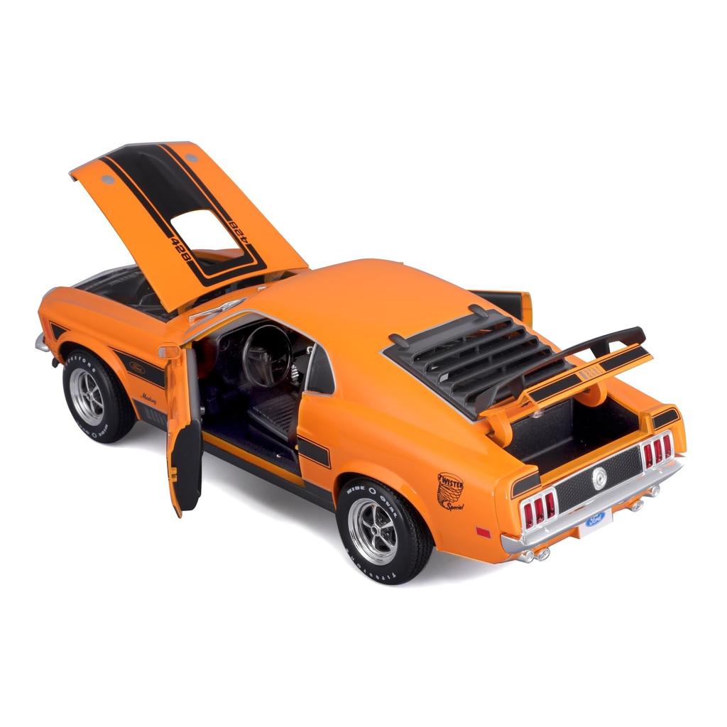 Koenig-tom Maisto Ford Mustang Mach 1 1970 Diecast Miniature Car, Finished Product