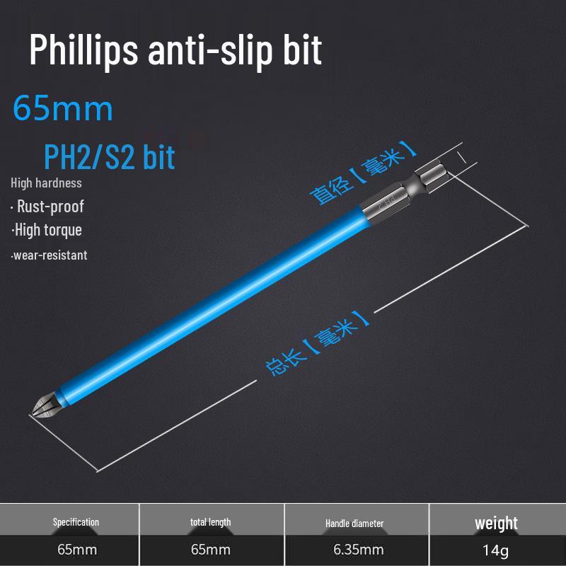 Premium Magnetisches Anti-Rutsch Elektro-Schraubendreher-Set mit Superharten Bits & Leistungsstarkem Magnetring