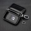 Leather Car Key Case Protection Auto Key Bag Key Chain Cover For Volvo S60 S90 XC40 XC60 XC90 V60 V90 EX40 V40 V50 V70 C30 T5 T6
