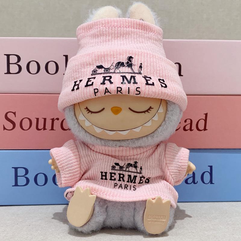 [Only Clothes] Labubu Doll Clothes Set - Fits First & Second Generation 17cm Plush Dolls