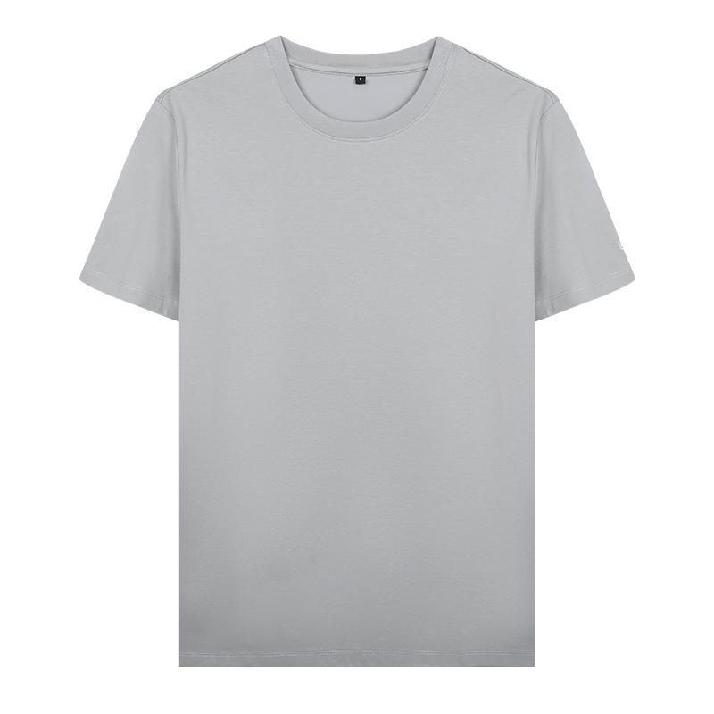 Three Proof Printed Cotton Soft T-shirt with Summer Breathability and Versatile Short Sleeves 81262M0410