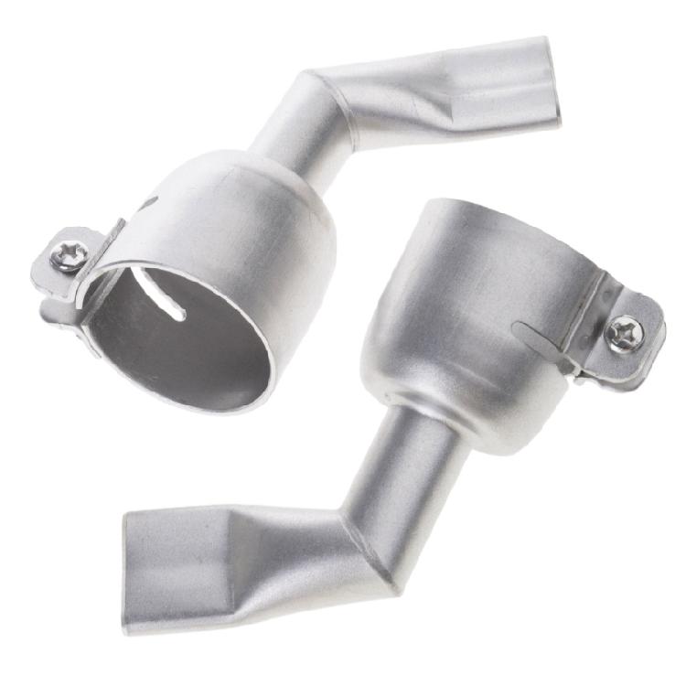 Nozzle Welding Gun Nozzle Flat 120 Degree Stainless Steel Hot Air Plastic Parts