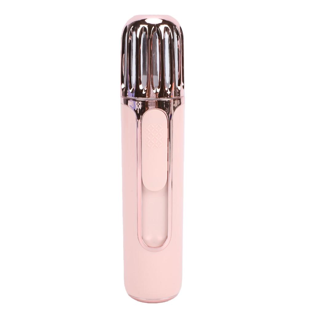 Face Mist Spray Humidifier with Dual Nozzles 20ml Visible Tank USB Rechargeable Portable Face Humidifier for Makeup
