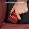 Car Seat Belt Socket Protector Protection Seat Belt Fixed Buckle Upright Device Card Slot Bracket Car Accessories