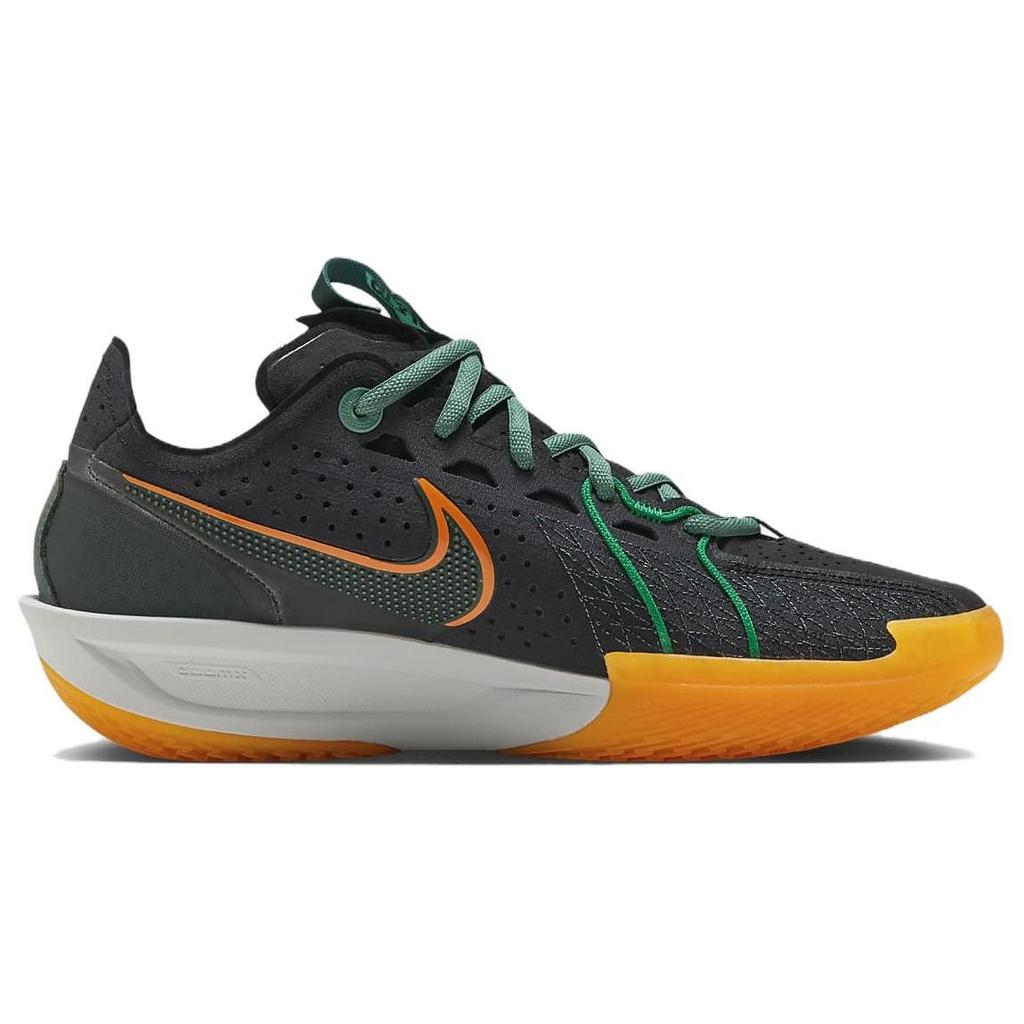 Nike Air Zoom G.T. Cut 3 EP Swoosh Squad Black Malachite Vintage Green Men's Basketball Shoes DV2918-001