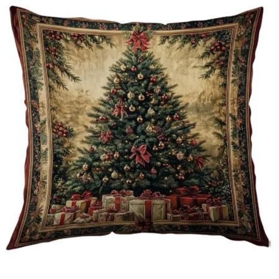 

Рождественская наволочка Рождественская елка Лось Снеговик с принтом наволочка украшение дома наволочка 45*45cm