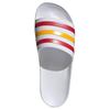 Adidas Adilette Aqua Comfortable Casual EVA Slide Sandals Unisex Footwear White Red HQ2453