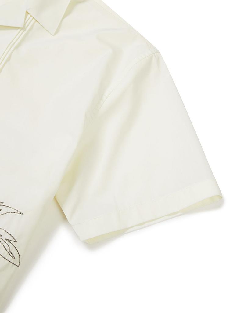 MMLG [Mmlg] Vacation Hf-Shirt (Cream)