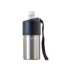 Atlas Plastic Bottle Holder Water Bottle Cold Insulation 500ml 650ml Cold Insulation Thermal Vacuum Insulation Silver with Strap Bottle In Bottle