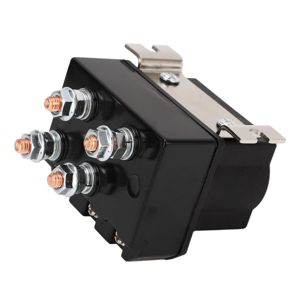 Electric Winch Relay 250A ABS Housing Waterproof Copper Contact Brass Coil Winch Relay Contactor 12V