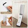 2Pcs Door Stoppers Stainless Steel Practical Kick Down Door Stop  door hardware Door close prevention Door stop door closer