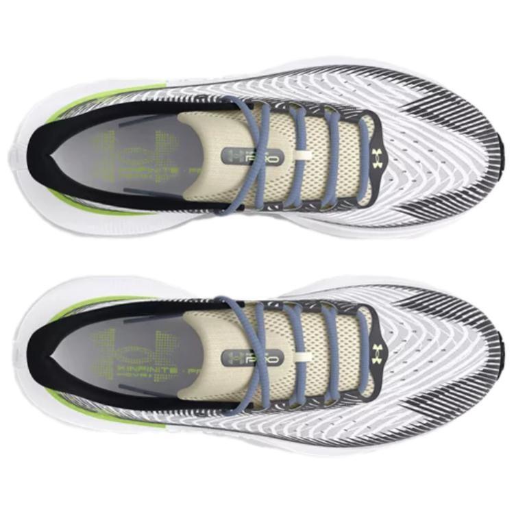 Under Armour Infinite Pro Abrasion Resistant Low top Running Shoes Men's Gray Green 3027190-105