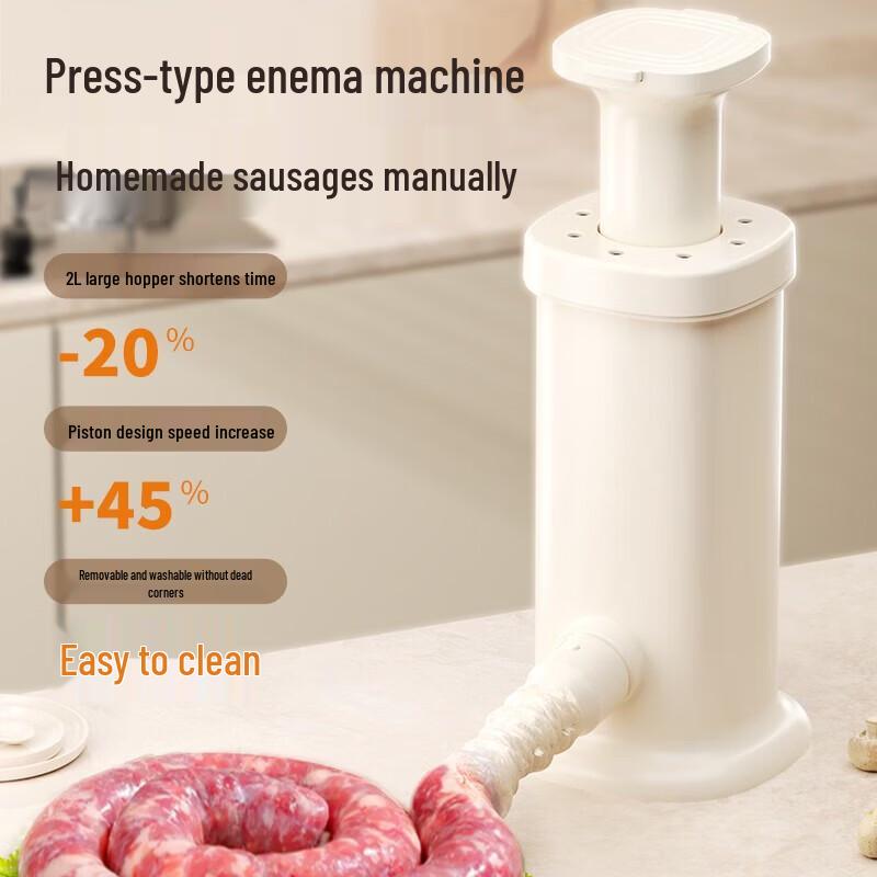 COOKER KING Manual Press Sausage Stuffer