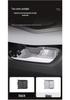 Kompatibel mit 25 Honda S7 Modellen: Zentrale Kontroll-Aufbewahrungsbox und unterer Stauraum für Autoinnenräume.
