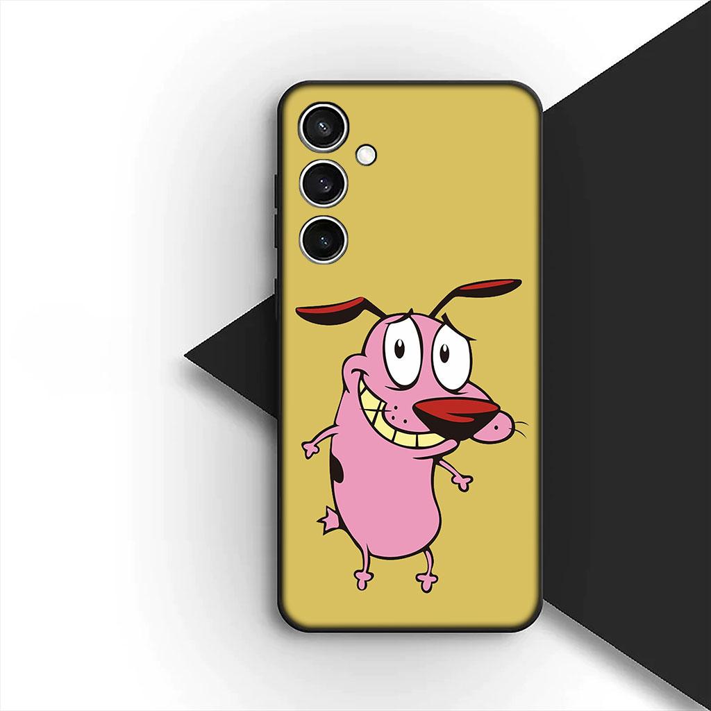 Phone Cover for Apple iPhone 17 Air 12 13 Pro Max Mini ProMax 7 + 8 Plus 7+ 8+ Soft Case Anime C-Courages C-Cowardlys Dog