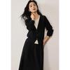 VICTORIA&VERA Women's Faux Two-Piece Cardigan & Skirt Set