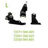 Kit di Ricambio Rulli per Porta Scorrevoli ABLZ(3Pcs / Set) Per Honda Odyssey 05- 10 Parti Centrali Superiori Inferiori