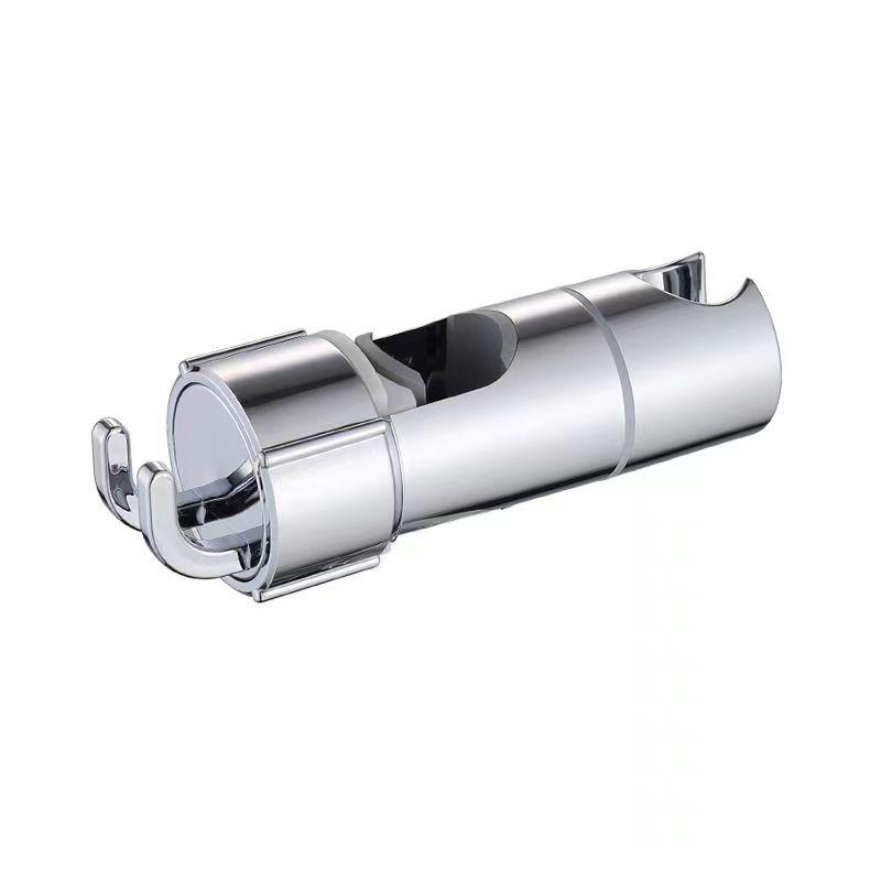 Adjustable No-Drill Shower Head Holder with Hook Bracket