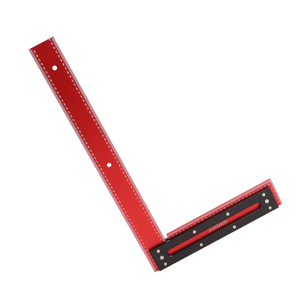 L Shaped Woodworking Ruler Tool Carpenter Carpentry Angle L Measurements Square Aluminum Steel