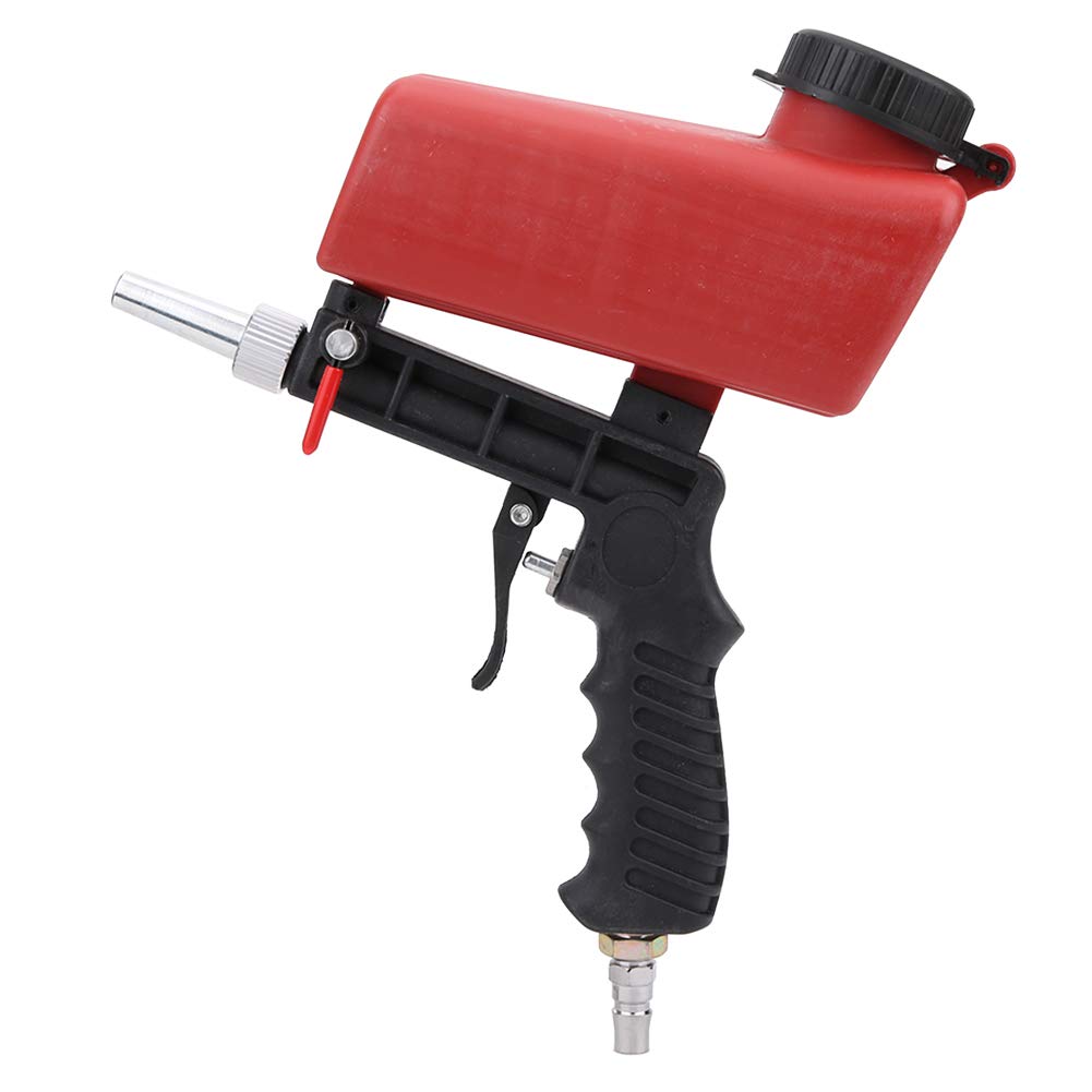 Akozon Pneumatic Sandblasting Handheld Sandblaster Small Blasting 90PSI Gun, Machine, Tool,