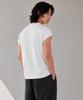 CUSTOMUS Men'S Aerocool Drop Shoulder Cap Sleeve Short Sleeve T-Shirt Cxs26Mkrt602 Whi