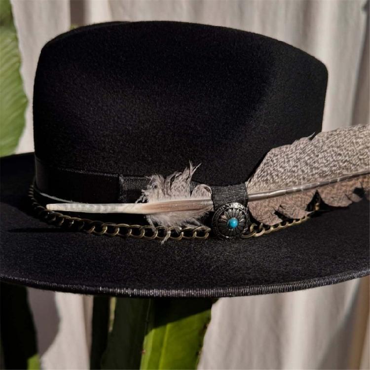Gentleman Adult Hat Minimalists Breathable Hat Steams Punk Hat Autumn Winter for Social Gatherings