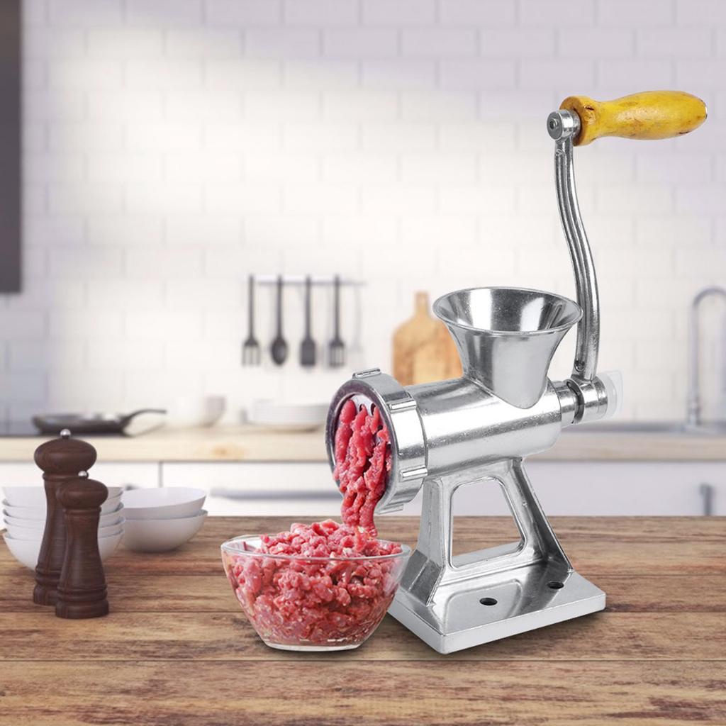 Household Kitchen Manual Meat Grinder Hand Crank Meat Pepper Mincer Grinding Machine