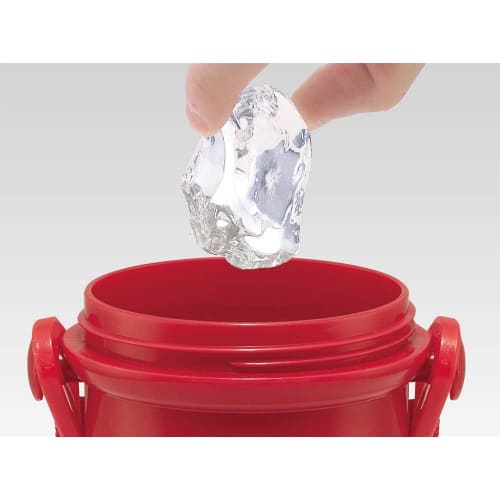 Skater Children's Water Bottle, 480ml, Direct Drinking, Plastic, One-Touch Operation, Dishwasher Safe, Made in Japan, Ghibli Totoro, Mei's Lunch Box,