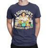 Unisex I Support Unisexs Sports T Shirts Pure Cotton Tops Funny Short Sleeve Crew Neck Tees Birthday Gift TShirts