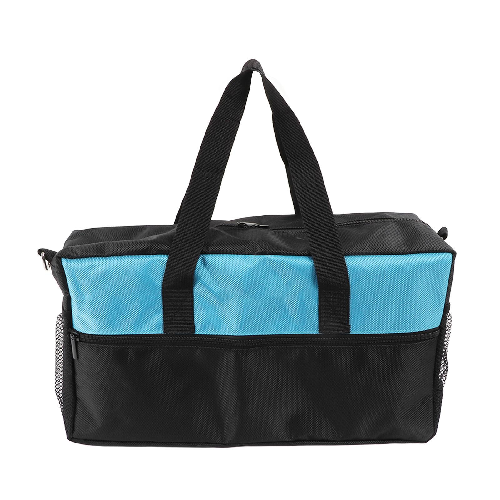 

Tool Bag Heavy Duty Wide Mouth Oxford Cloth Toolbag for Electrician with Pockets Storage Organizer