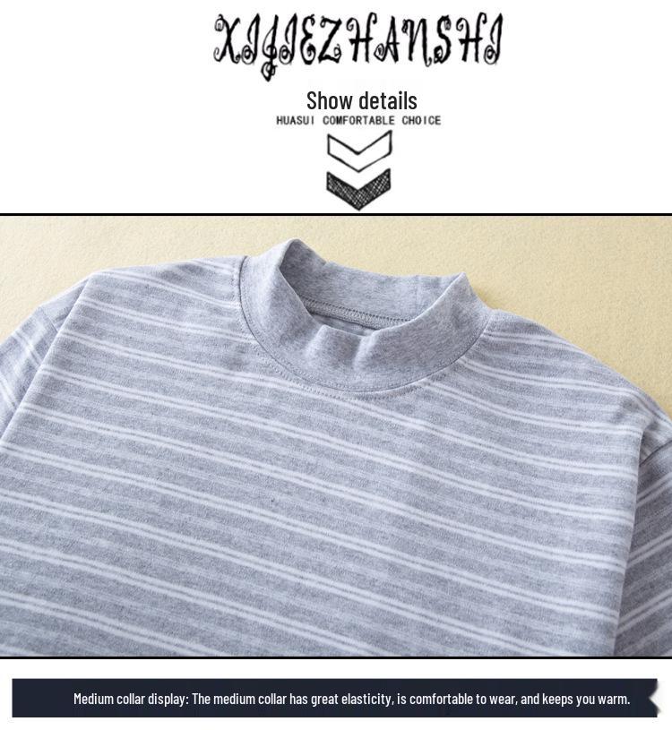 Teen Boys' Cotton Long Sleeve Autumn T-Shirt - Mid & Big Sizes Available