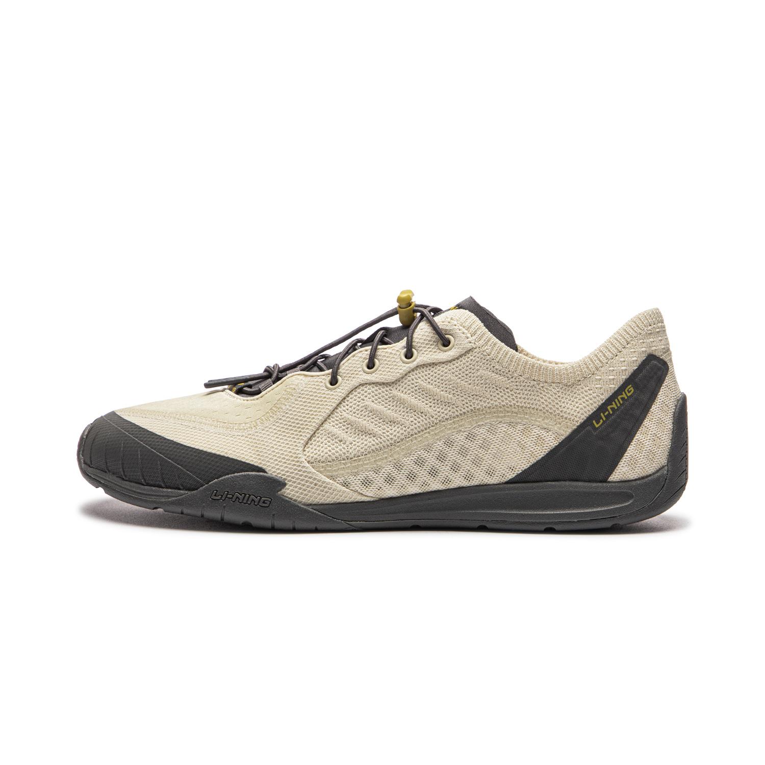 

Li Ning Filin Barefoot Sports Comfortable Wear-Resistant Breathable Low-Top Casual Shoes Men casual shoes Light-Brown AGLW061-3 46