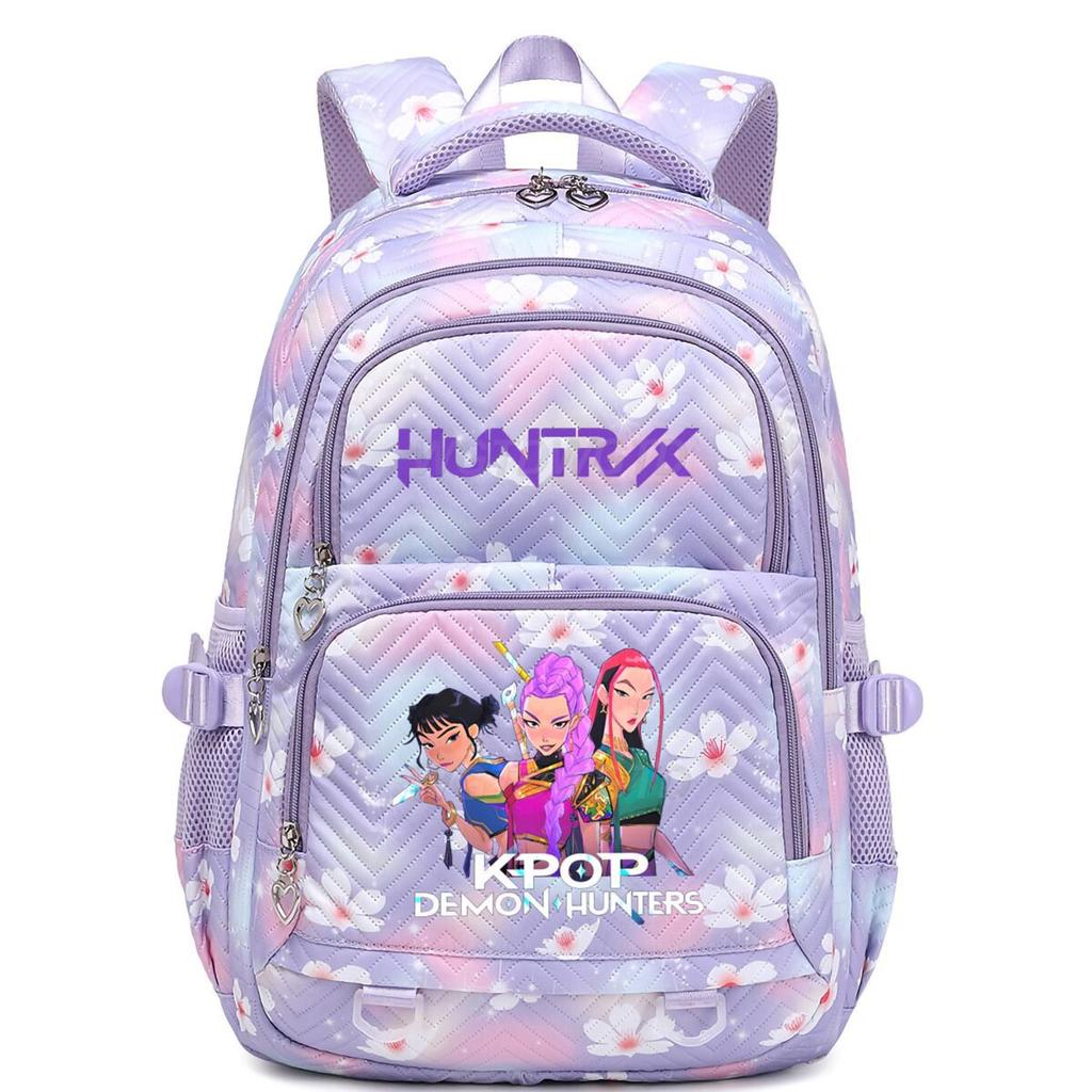 Demon Hunters KPop Demon Hunters Backpack Peripheral Korean Edition Fashion Student School Bag